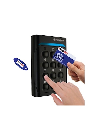 Pratik Cp Kartlı Ve Şifreli Akıllı Kart Geçiş Sistemi