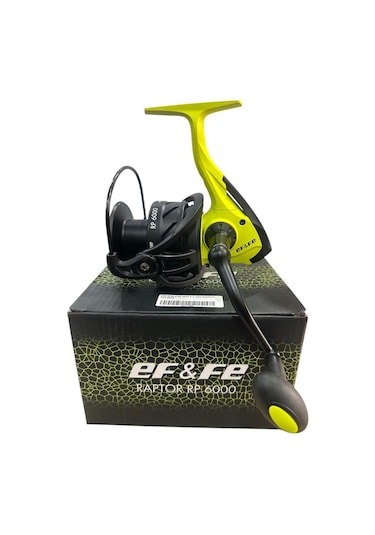 Effe Raptor Rp 6000 6+1 Olta Makinesi Sarı Siyah