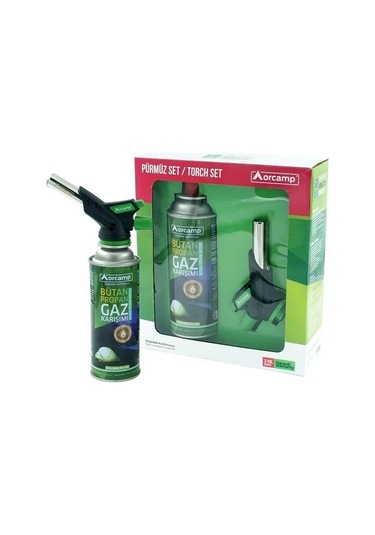 Turbo Torch Pürmüz Çakmak Ve Kartuş Set 5332