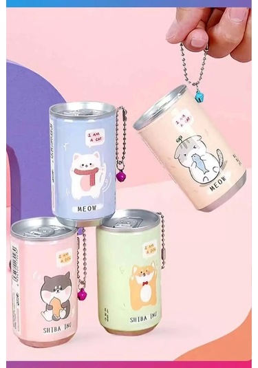 Berdina Home 5'li Sevimli Kola Kutusu Şekilli Anahtarlık Islak Mendil