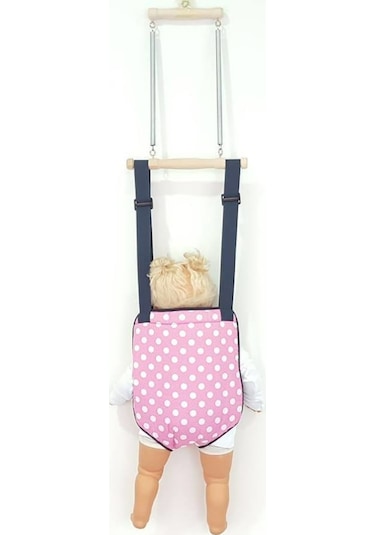 Kız - Erkek Bebek Hoppala (Zıp Zıp) Pembe Yürüteç