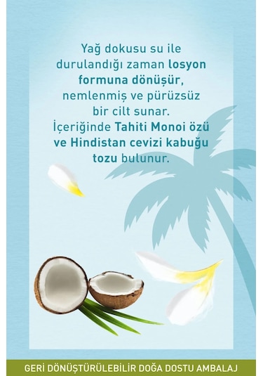 Yves Rocher Monoi Peelingli Duş Yağı 150 ML