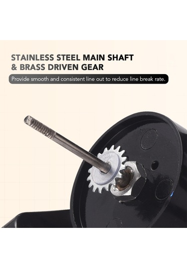 Tenfowee Df Serisi Uzak Mesafe Atış Metal Makaralı Olta Makinesi - 13+1bb Bilyeli Yüksek Performans