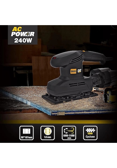 Cat Dx45 240watt Profesyonel Devir Ayarlı Titreşimli Zımpara
