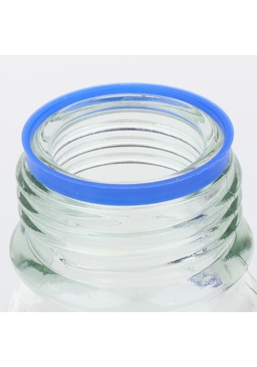 Suntek Ölçekli Çizgi Vidalı Kapaklı Mezun Yuvarlak Cam 100ml