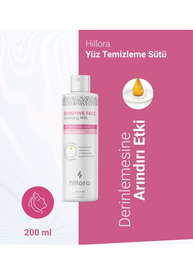 Hillora Yüz Temizleme Sütü