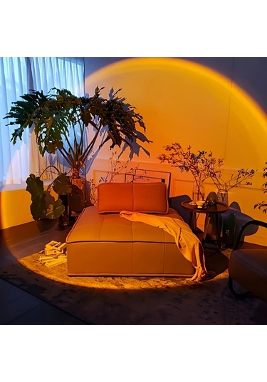 Dashanshop Manyetik Led Hareket Sensörlü 2 Başlıklı Dimmable 15 Renk Usb Bataryalı Duvar Lambası