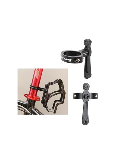 Dolıty Bisiklet Su Şişesi Kafesi Tutucu Raf Gidon Seatpost Siyah