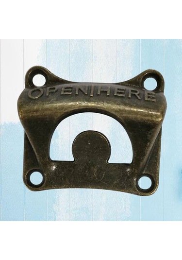 Suntek Vintage Duvara Monte Şişe Açacağı Hızlı Soda Cam Diğer