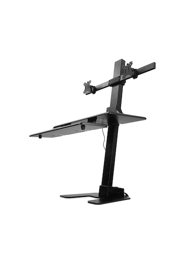 Dark DK-AC-WS20 Çift Monitör Destekli Masaüstü İş İstasyonu Monitör Kolu