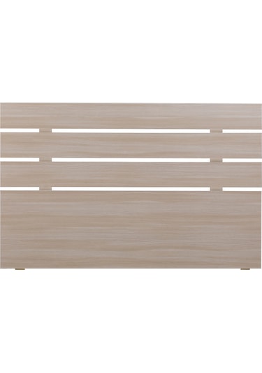 Pasifichome Huga Çift Kişilik  Yatak Başlık Meşe 180 Cm / 180 Cm Baza Başlık