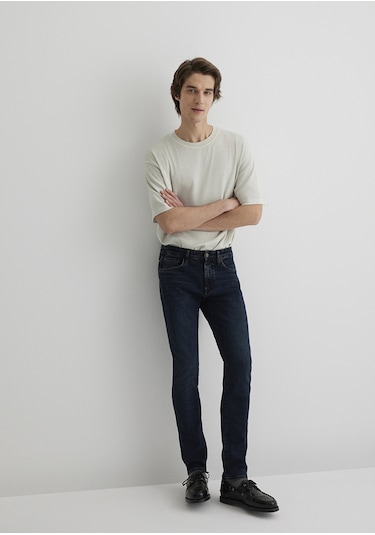 Mavi - Jake 90lar Tokk Mürekkep Mavi Jean Pantolon 0042282944 Lacivert