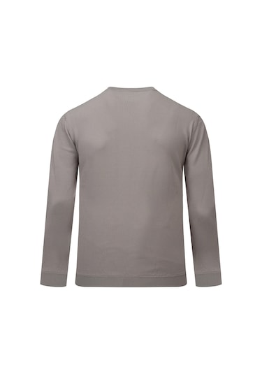 Hatemoğlu Gri Regular Fit Yarım Balıkçı Yaka Rayon Kazak 2977635 Gri