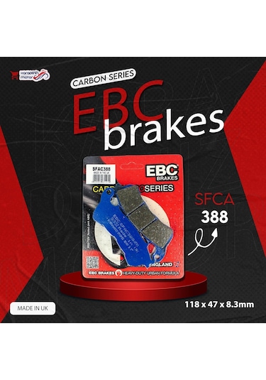 Ebc Sfac388 Honda Silverwing 400 Karbon Ön Fren Balatası