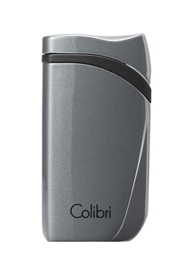 Colibri Falcon Tek Torch Pürmüz Metalik Gri Puro Çakmağı