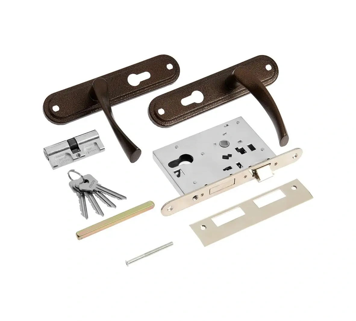 Lockland Kapaklı Kapı Menteşeli Kilit 165523641 Zirveli