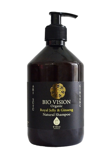 BioVision Organik Arı Sütü ve Ginseng Şampuan 500 ML