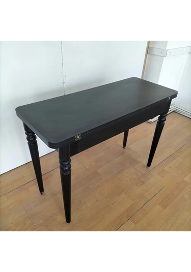 110 X 45 Katlanır Masa Siyah