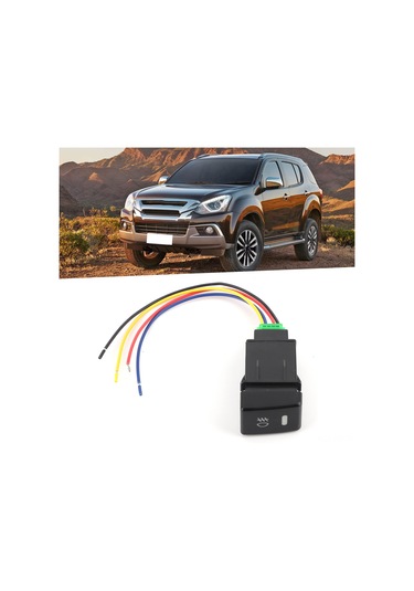 Reedark Isuzu Mu-x/d-max 2012+ İçin Dayanıklı Plastik Sis Lambası Anahtarı - Kolay Kurulum,  Uyum