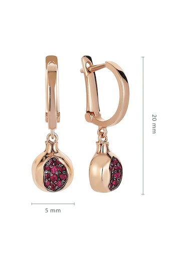 Reis T9463 Nar Küpe Altın