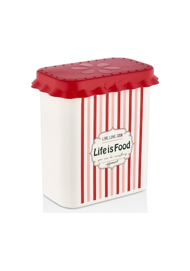 Çizgili Erzak Kabı 17 L Çok Renkli