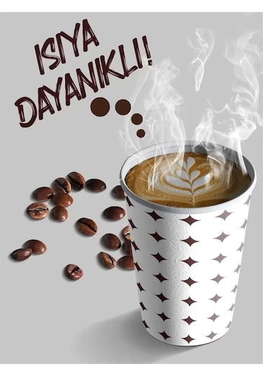 Karton Bardak 4 Oz Türk Kahvesi Espresso Bardağı 100'lü 100 adet