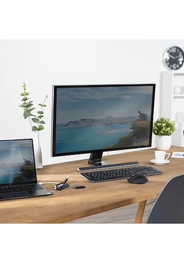 Usb Hub, 4 Ports, Usb 2.0, 480 Mbit/s, Siyah