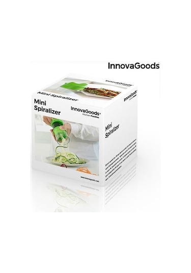 Sebze Doğrayıcı - Innovagoods - Mini Spiral Buzluk - Abs - Paslanmaz Çelik - Modern Tasarım Diğer