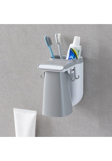 Pazly Nordik Tasarım Mıknatıslı Diş Fırçası Askısı - Ağız Kabı & Çiftler İçin, Logo Basılabilir Ev Çiftleri İçin Diğer