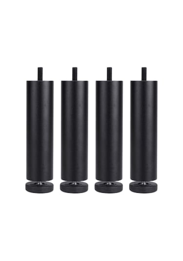Suntek Magideal 4 Adet Alüminyum Alaşımlı Mobilya Ayakları Siyah-20cm