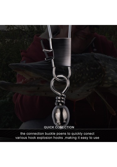 Hengjia Ss007 50pcs/torba B-pin Konnektörü 8 Şekil Döner Döngü Aksesuarları, Özellikler: 10+2b 30mm , Boyut:10+2b 30mm