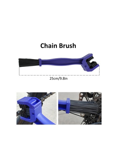 Monyee Sahoo Bisiklet Temizleme Seti 10 Parça: Zincir Temizleyici, Lastik Fırçası, Eldiven Ve Diğer Aletlerle Tüm Bisiklet Tipleri İçin Kaliteli Bakım Çok Renkli