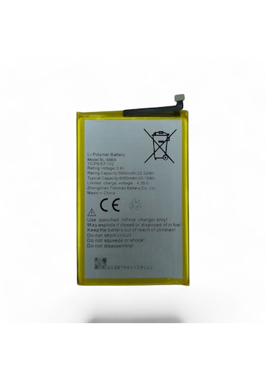 İnfinix Hot 10 Play Bl-58bx Batarya