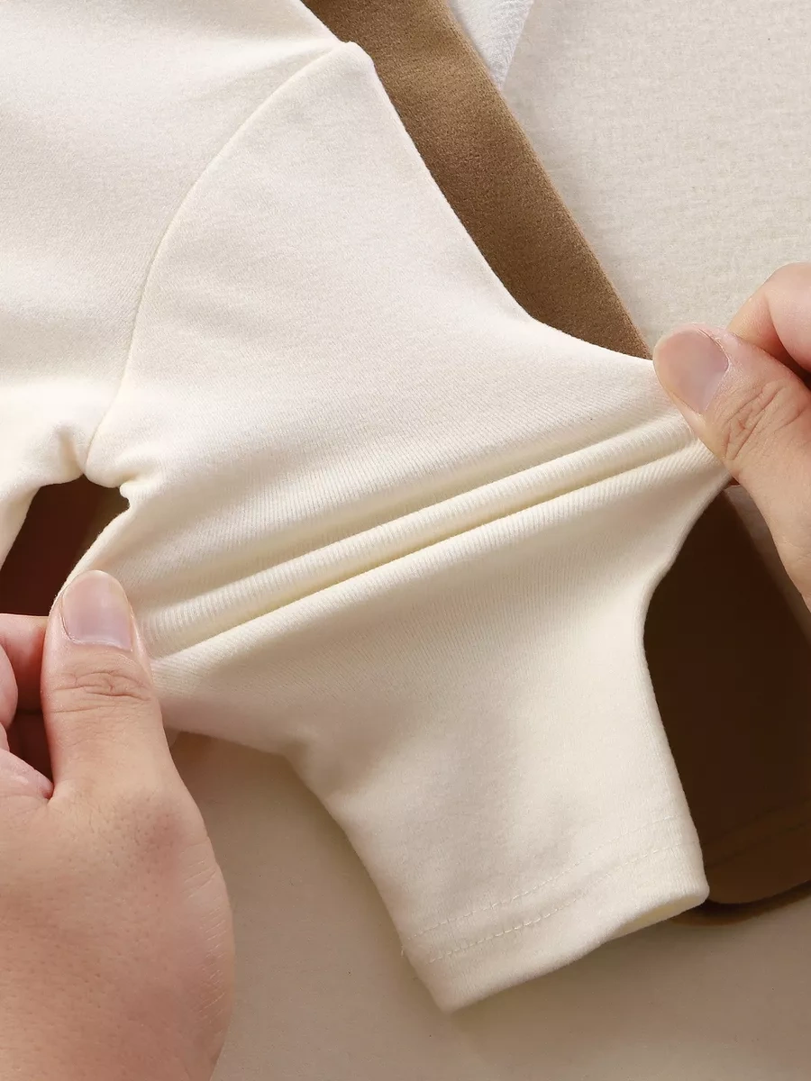 Liwen Kids Bebek İçin Uzun Kollu Çocuk Kazak Sweatshirt 179848729 Kahverengi