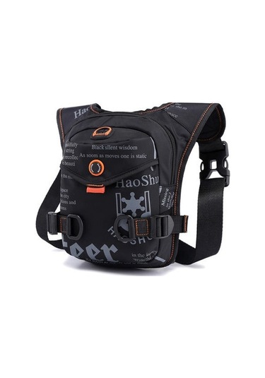 Erkekler İçin Pratik Ve Dayanıklı Motosiklet Seyahat Çantası, Hiking Ve Askeri Kullanıma Uygun Kalça Kemeri Bum Bag Bel Paketi, Fonksiyonel Ve Şık Tasarım Siyah