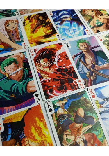 Anime One Piece Iskambil Kartı - Poker Kartı