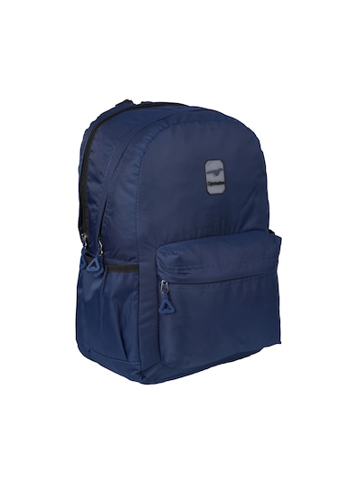 3 Bölmeli Su Geçirmez Kumaş Tablet Bölmeli Seyahat Sırt Çantası 2115s-lacivert Lacivert