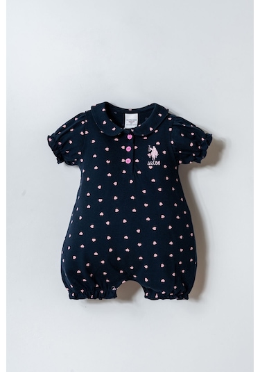 U.s. Polo Assn. Kız Bebek Lacivert Tulum 5274-50160 Lacivert