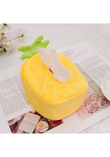 C-meyve Yaratıcı Kumaş Doku Pompalama Ev Yatak Odası Araba Doku Kutusu Karpuz Avokado