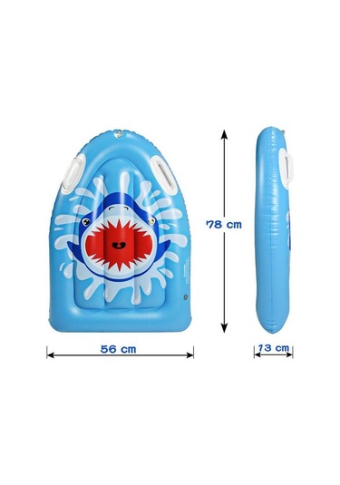 Trendooze Homyl Çocuk Şişme Vücut Kurulu Sörf Kickboard Ekipmanı