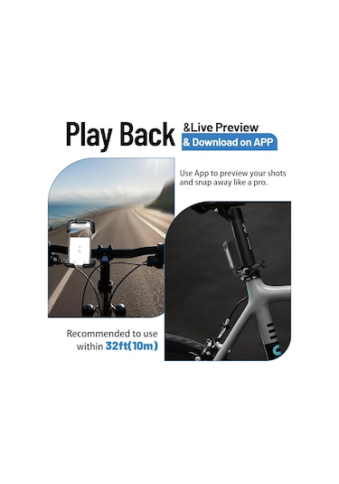 1080p Mini Vücut Aksiyon Kamerası Wifi Kask-motosiklet-gidon-araç Uyumludur