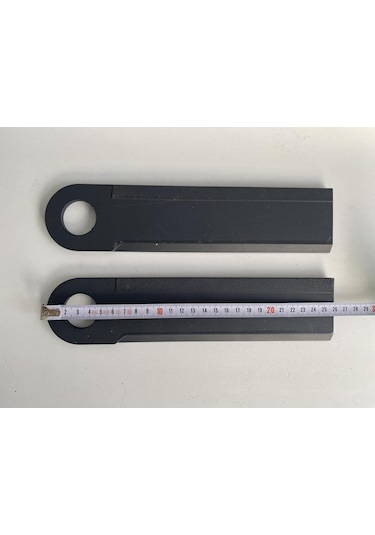 Biçer Döver Mısır Tablası Kıyıcı Bıçağı 260x60x6 MM 2 Adet