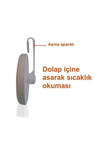 Tfa Buzdolabı Termometresi Plastik Askılı