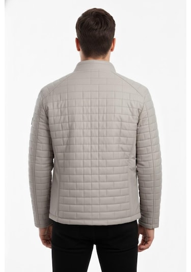 Erkek Kapitone Hakim Yaka Spor Mont 99500 Bgl-st04169 Taş