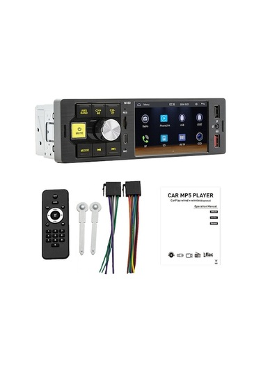 Araba Multimedya Sistemi: Taşınabilir 4.1inç Hd Bt Mp5 Oynatıcı - Kablosuz, Çok Dilli, Radyo Alıcılı Ses/video Çözümü