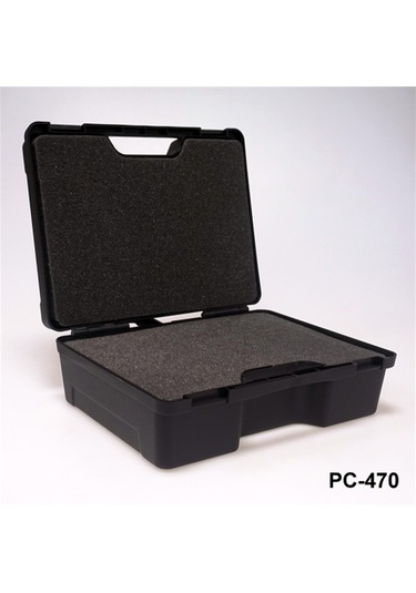 PC-470 Siyah - Perforeli Sünger ve Plastik Çanta  337 x 275 x 124