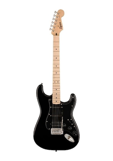 Squier Sonic Stratocaster Hss Akçaağaç Klavye Bpg Black Elektro Gitar