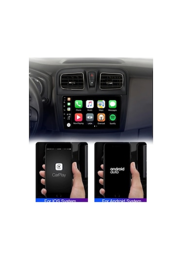Renault Symbol 2012 2019 Android Multimedya Teyp 9' Ips Ekran Oem