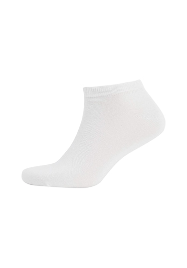 Defacto Erkek 3lü Pamuklu Patik Çorap S3904aznswt1 Beyaz-wt1
