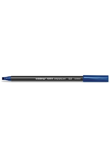 Edding 1255 Kaligrafi Kalemi. Çelik Mavi - 5 Mm